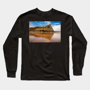 Great Tor and Tor Bay, Gower, Wales Long Sleeve T-Shirt